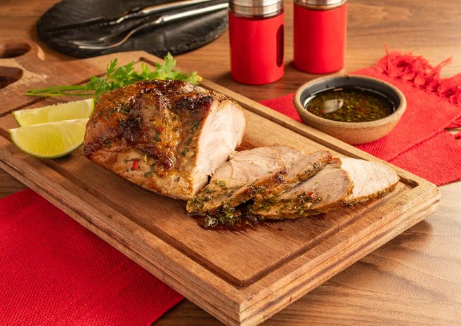 Copa Lombo Assada com Chimichurri