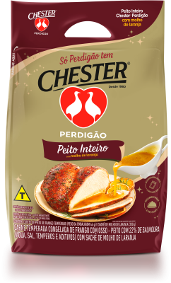 Peito de Chester® Perdigão com Molho de Laranja