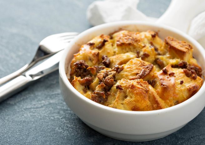 Batata gratinada com calabresa Perdigão