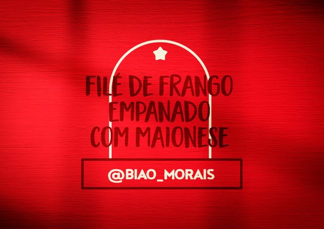 FIlé de Frango Empanado com Maionese