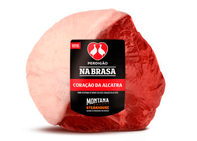 CORAÇÃO DA ALCATRA RESFRIADO PERDIGÃO NA BRASA