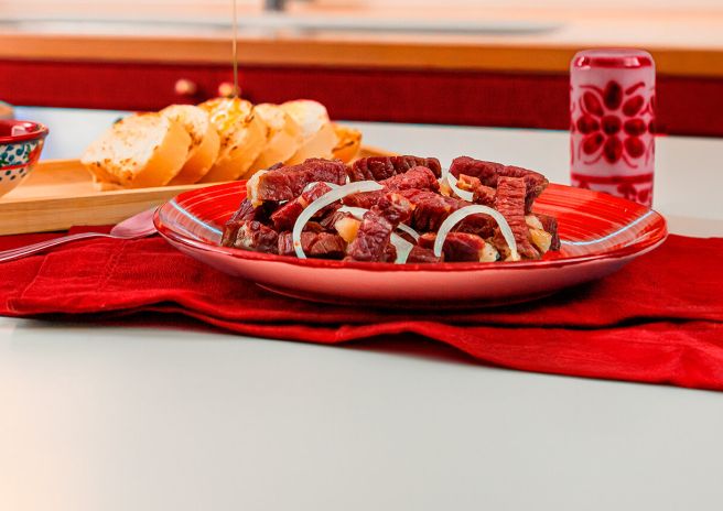 Jerked Beef Acebolado