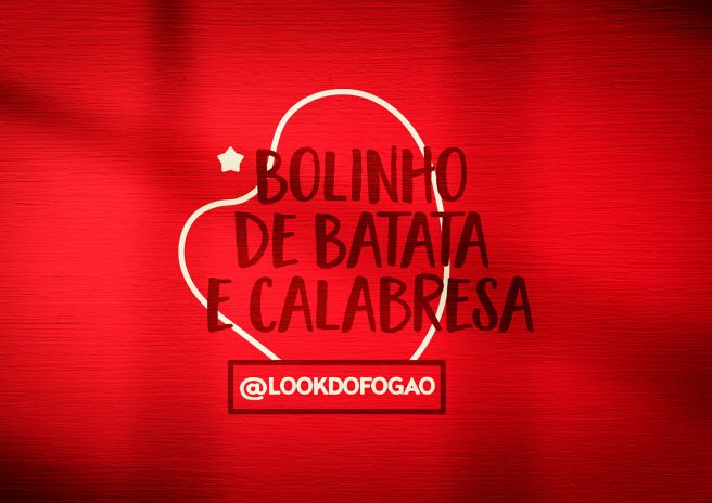 Bolinho de batata e Calabresa Perdigão