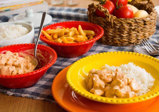 Strogonoff de Frango