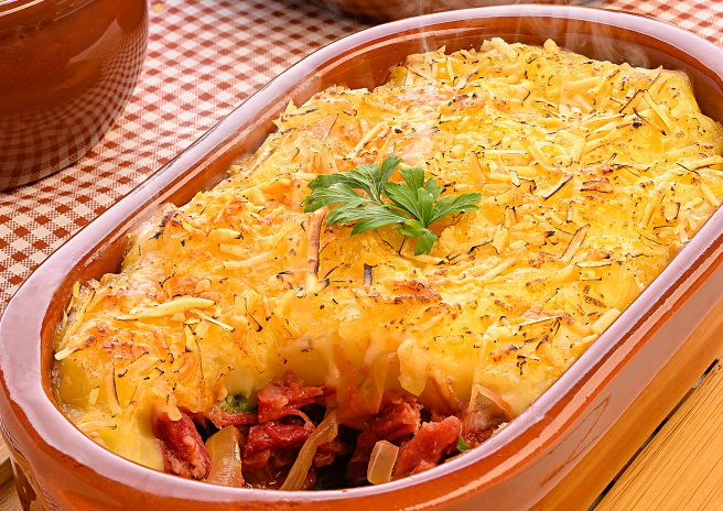 Escondidinho de Calabresa