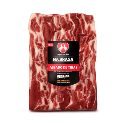 ASSADO DE TIRAS RESFRIADO PERDIGÃO NA BRASA