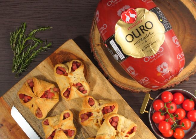 Pãozinho de Mortadela