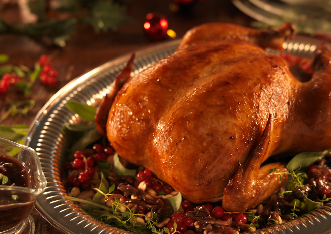 Chester Assado com molho asiático