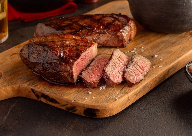 Picanha com Batatonese de Bacon