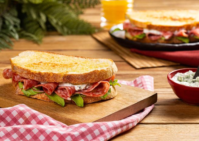 Sanduíche de Salame Perdigão