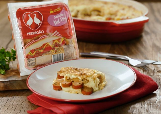 Escondidinho de Salsicha