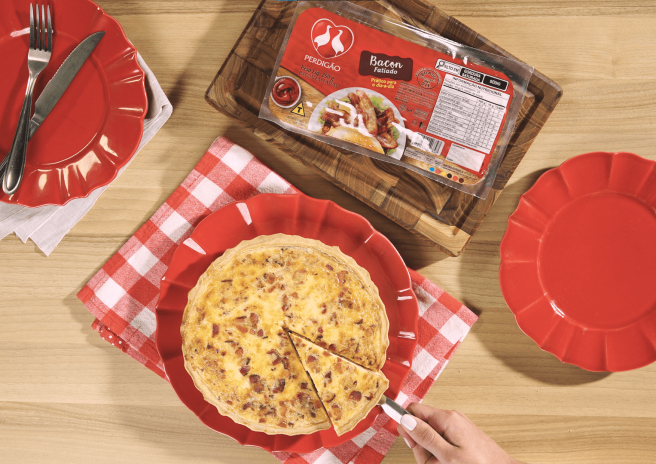 Quiche de Bacon Perdigão