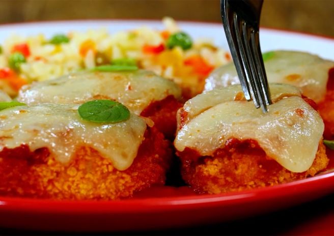 Big Chicken Perdigão a Parmegiana com Arroz Colorido