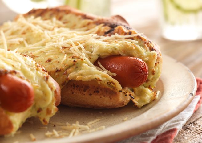 Cachorro Quente Cremoso Gratinado