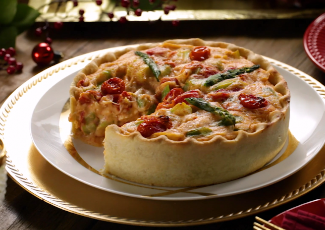 Quiche Natalina de Chester