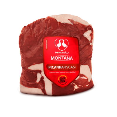 PICANHA EM ISCAS CONGELADA PERDIGÃO MONTANA