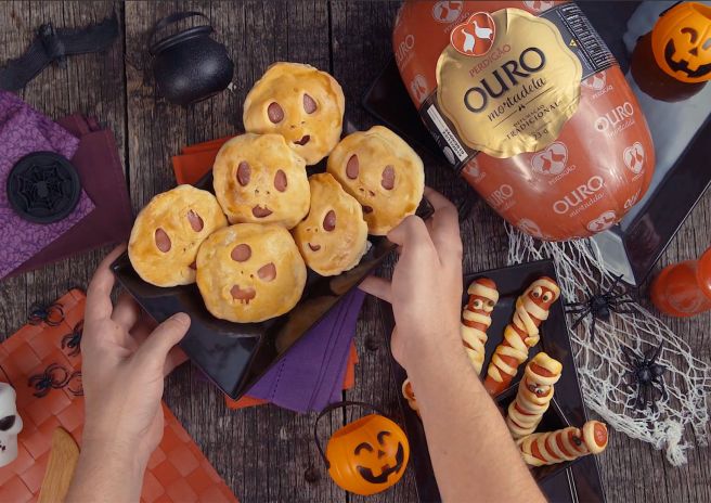 Tortinha Monstro e a Salsicha Múmia