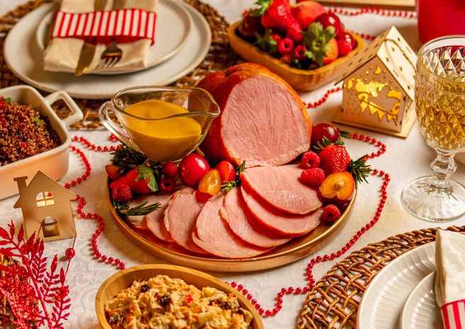 Tender com Molho de Mostarda e Mel